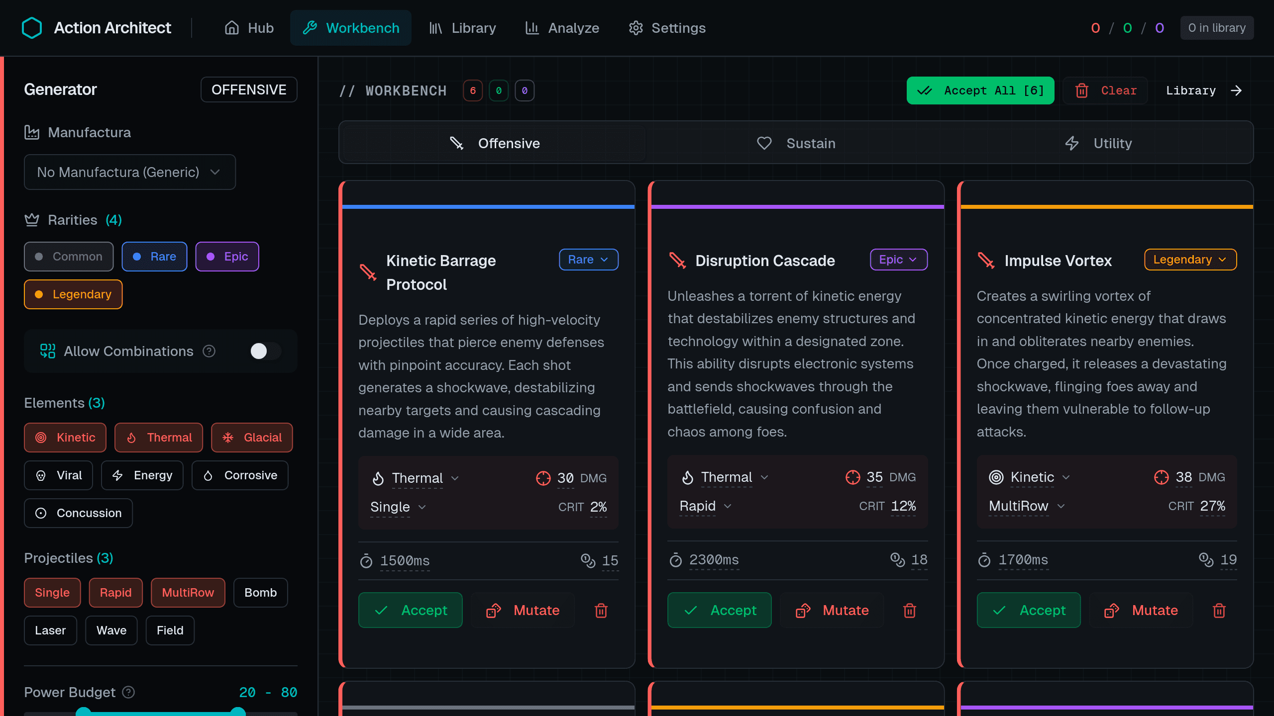 Action Architect screenshot 1