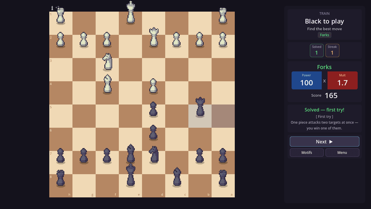 Spot the win, feel it land