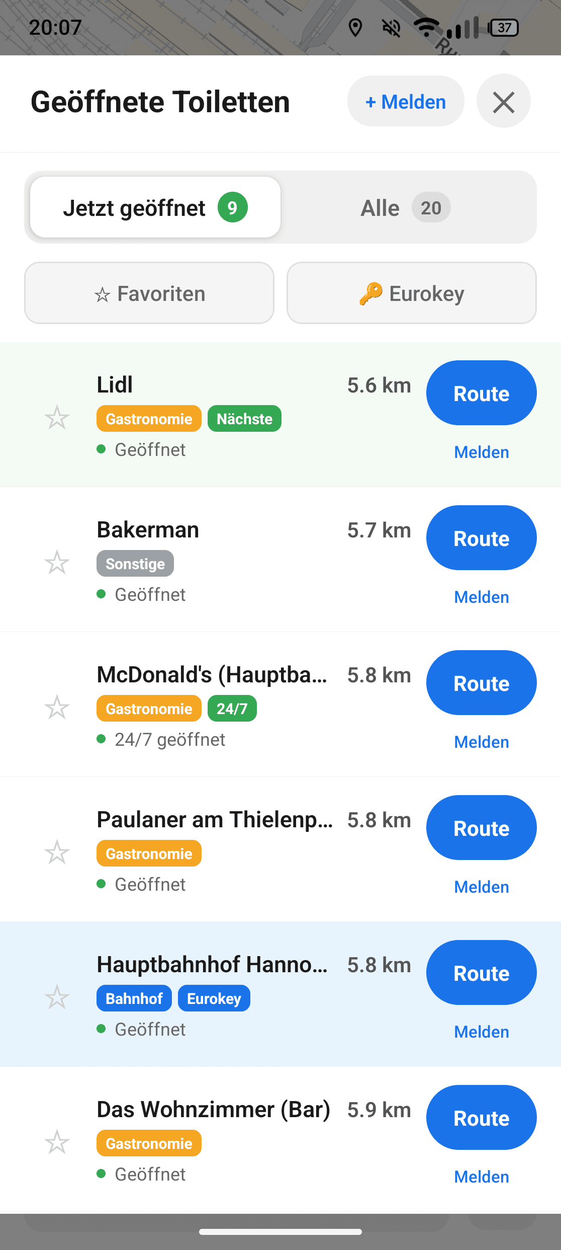 WC Finder screenshot 2
